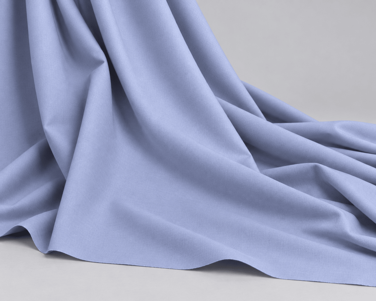 Glacier Blue - Thailand Wash N Wear - Wazir Suiting
