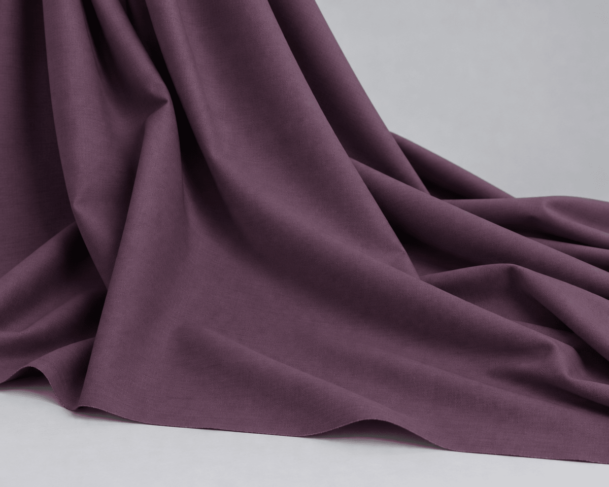 Royal Plum - Thailand Wash N Wear - Wazir Suiting