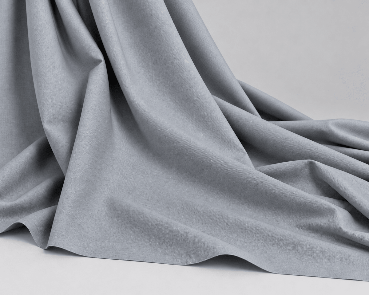 Silver Grey - 7 Star Italian Wool - Wazir Suiting