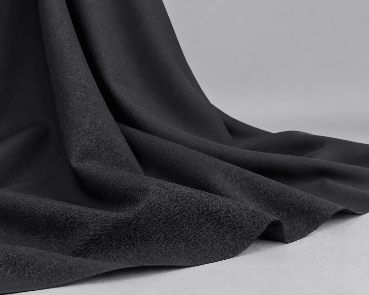 Black - Australian Wool - Wazir Suiting
