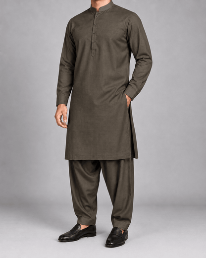 Brown - BLL (4) - Wazir Suiting