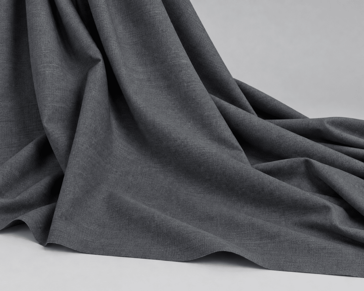 Charcoal Grey - 7 Star Italian Wool - Wazir Suiting