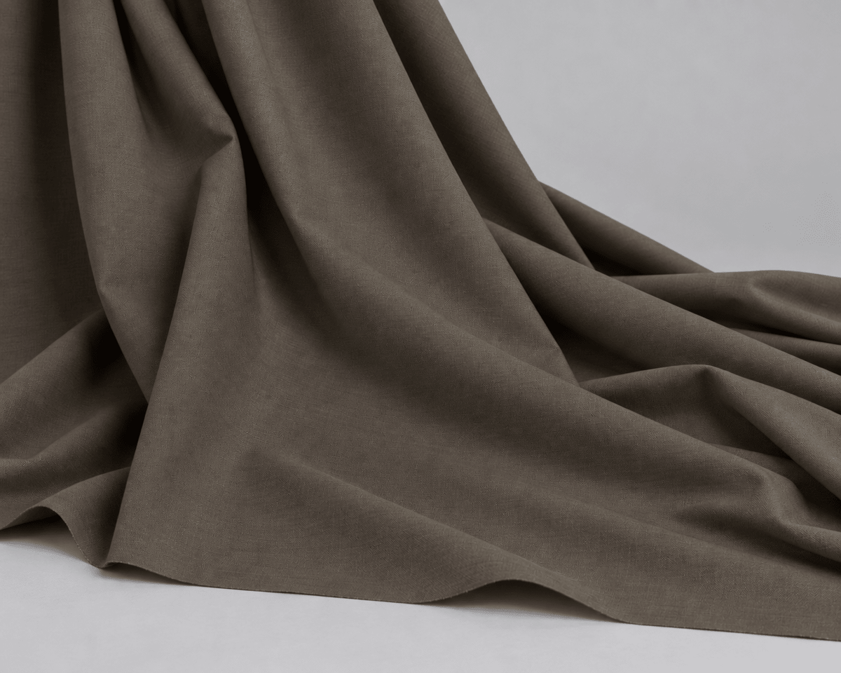 Chocolate Brown - 130 S (8) - Wazir Suiting