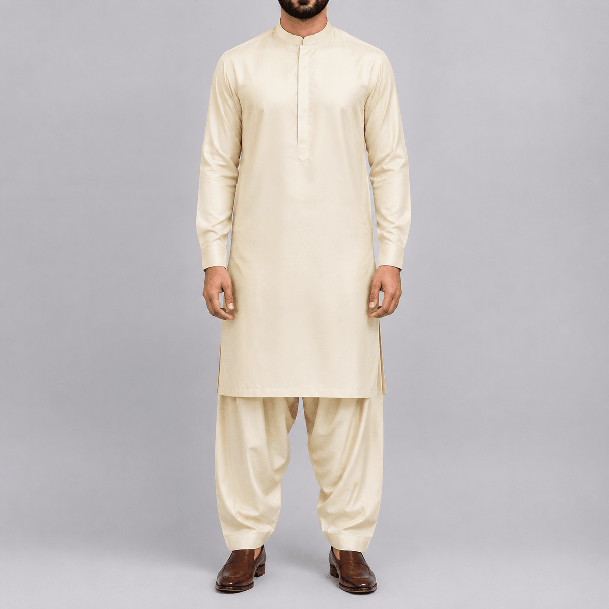 Cream Beige - 7 Star 220S - Wazir Suiting