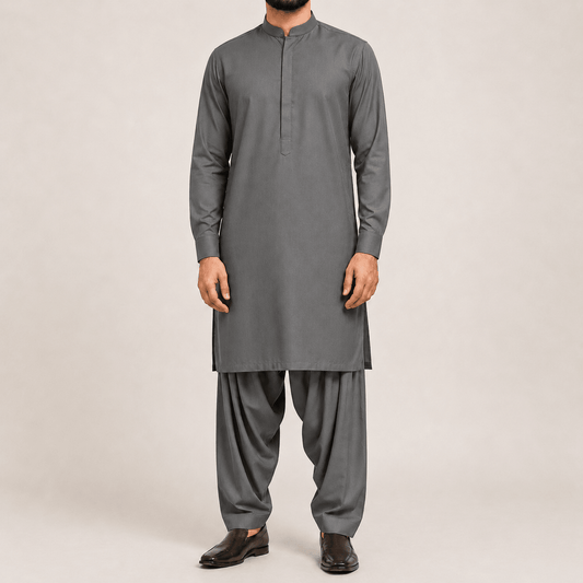 Grey - 7 Star 220S - Wazir Suiting