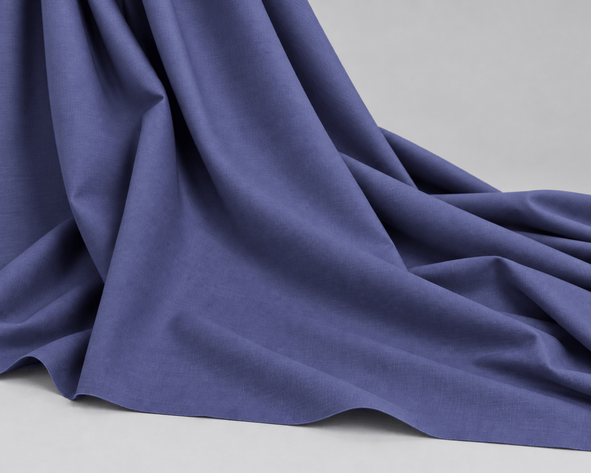 Indigo Blue - 7 Star Italian Wool - Wazir Suiting