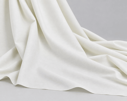 Ivory White - 7 Star Italian Wool - Wazir Suiting
