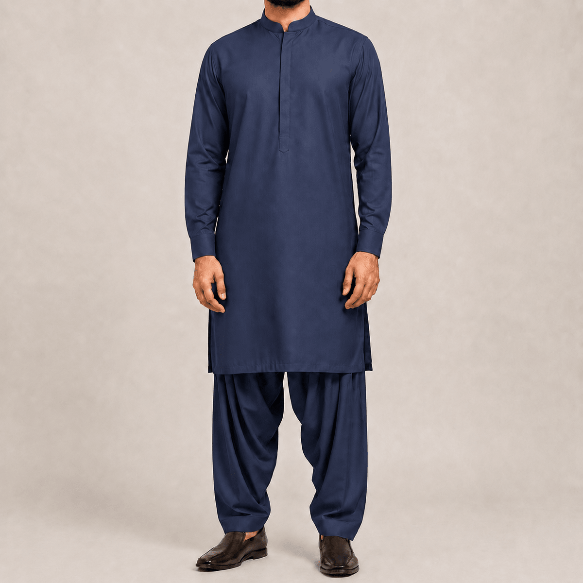 Navy Blue - 7 Star 220S - Wazir Suiting