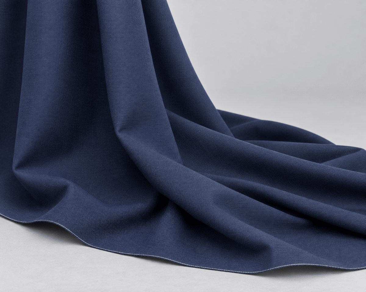 Navy Blue - Australian Wool - Wazir Suiting