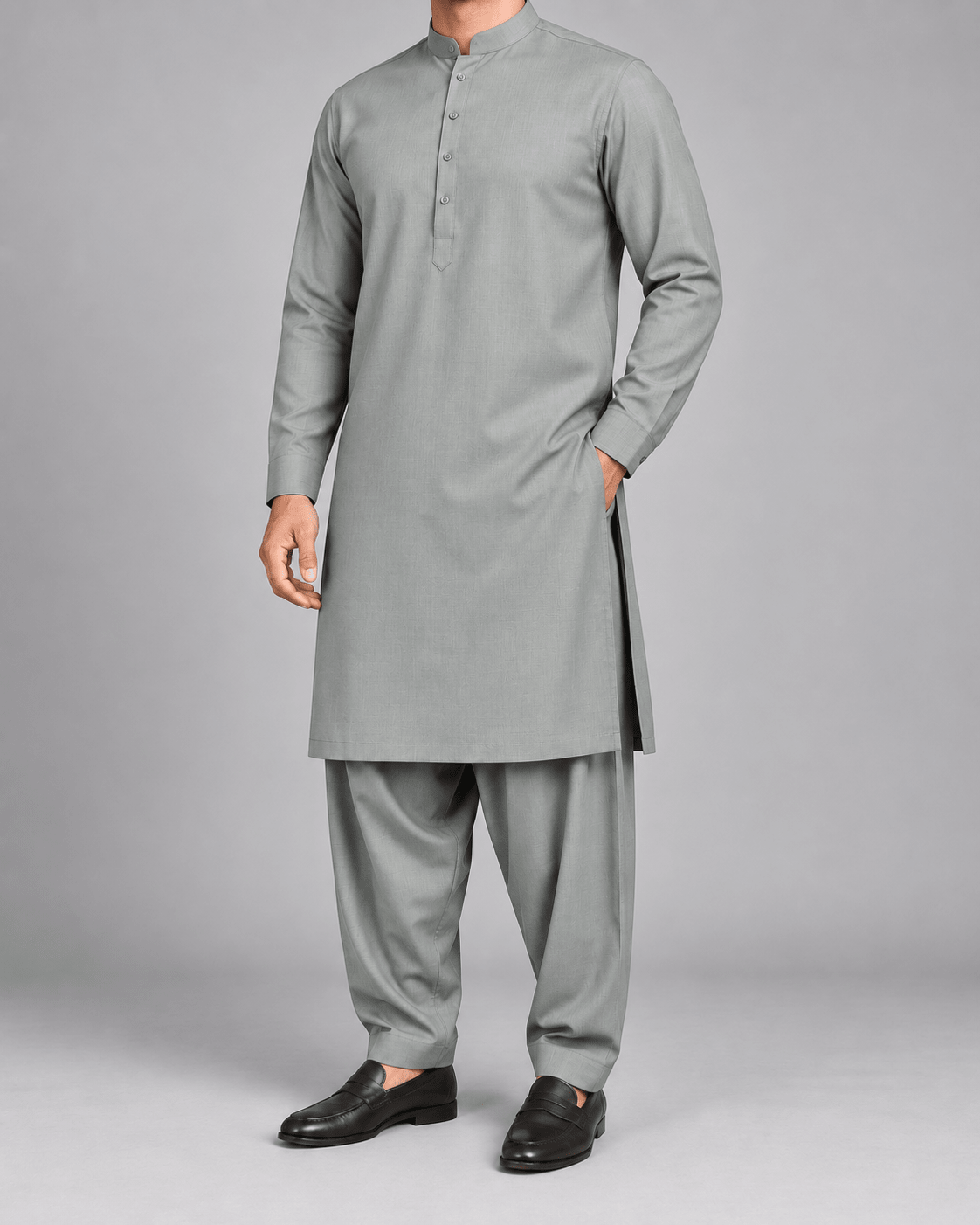 Pale green - 180 S (8) - Wazir Suiting