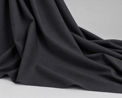 Premium Black - Italian Wool - Wazir Suiting
