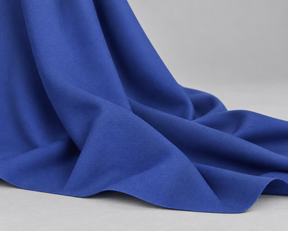 Royal Blue - Australian Wool - Wazir Suiting