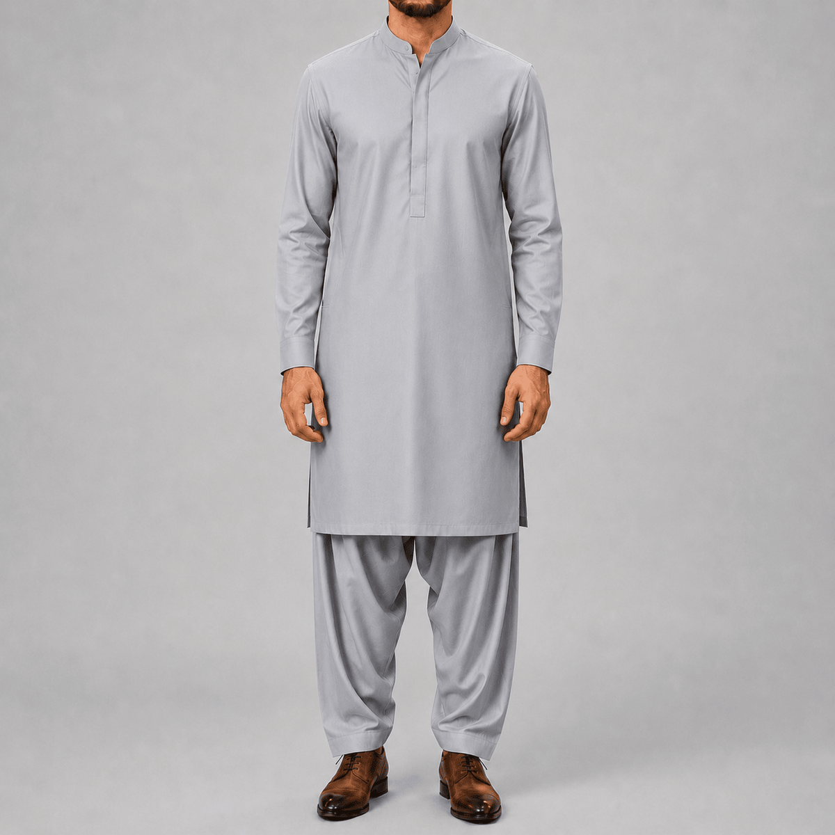 Silver Grey - 7 Star 220S - Wazir Suiting