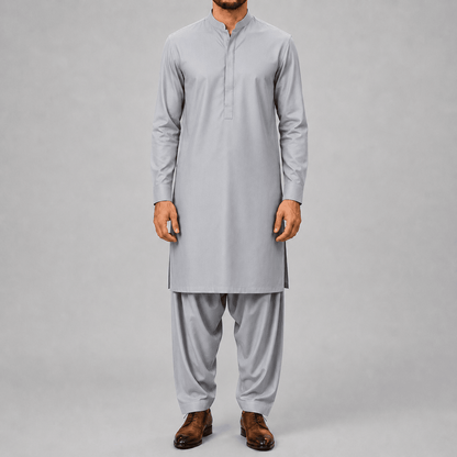 Silver Grey - 7 Star 220S - Wazir Suiting