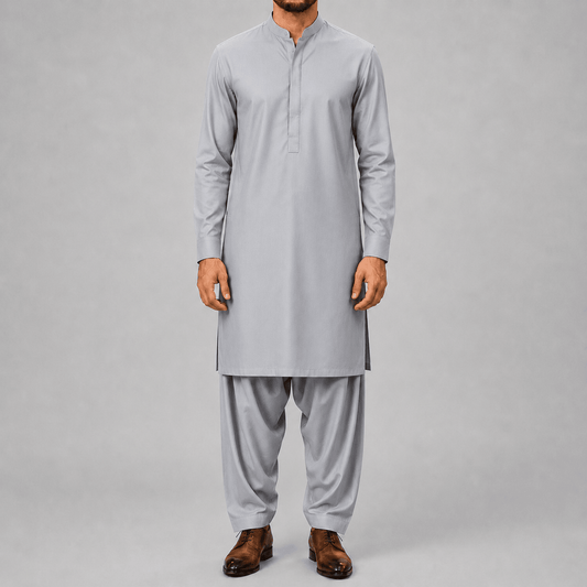 Silver Grey - 7 Star 220S - Wazir Suiting